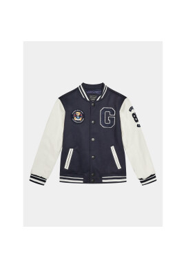 Guess Яке бомбър L4RL12 KCD20 Тъмносин Regular Fit - Pepit.bg