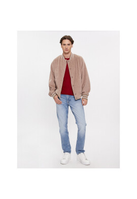 Guess Яке бомбър Logo M4RL39 WFWS2 Бежов Regular Fit - Pepit.bg