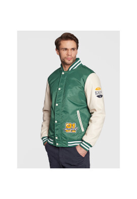 Guess Яке бомбър M3RL04 WF490 Зелен Regular Fit - Pepit.bg