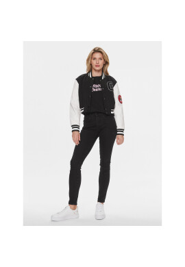 Guess Яке бомбър W4RL56 KCD20 Черен Relaxed Fit - Pepit.bg