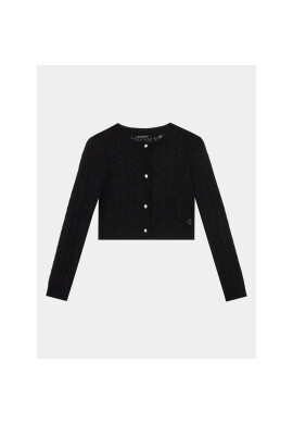 Guess Кардиган J4RR03 Z3CD0 Черен Regular Fit - Pepit.bg