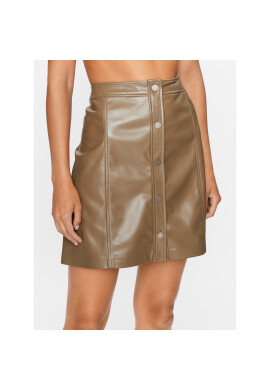 Guess Кожена пола W3YD65 WF8Q0 Кафяв Regular Fit - Pepit.bg