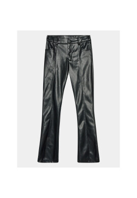 Guess Кожени панталони J3BB04 WE8D0 Черен Regular Fit - Pepit.bg