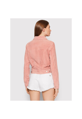 Guess Кожено яке W2GL08 L0P70 Розов Slim Fit - Pepit.bg