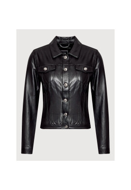 Guess Кожено яке W2GL17 K8S30 Черен Regular Fit - Pepit.bg
