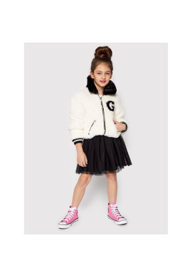 Guess Кожено палто J1BL12 WE9F0 Бял Regular Fit - Pepit.bg