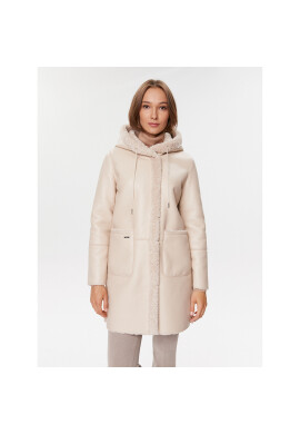 Guess Кожух W3BL52 WFSF0 Екрю Regular Fit - Pepit.bg