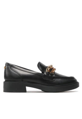 Guess лоуфъри с дебела подметка Kabele FL5KBL LEA14 Черен - Pepit.bg