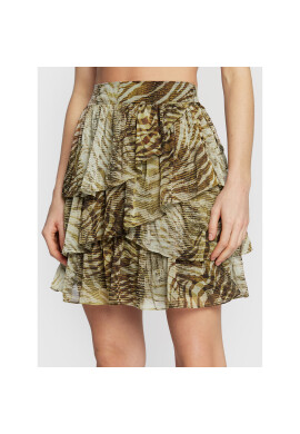Guess Мини пола W2BD20 WDWT2 Бежов Regular Fit - Pepit.bg