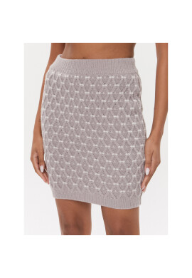 Guess Мини пола W3BD0N Z3BF2 Сив Regular Fit - Pepit.bg
