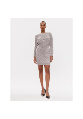 Guess Мини пола W3BD0N Z3BF2 Сив Regular Fit - Pepit.bg