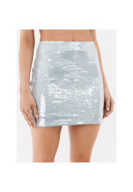 Guess Мини пола W3BD55 KBWV0 Сив Regular Fit - Pepit.bg
