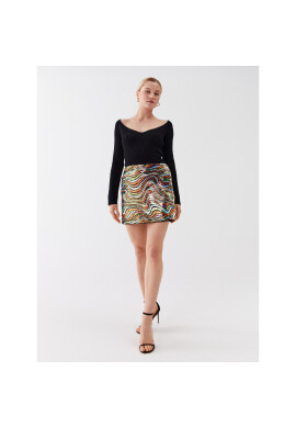 Guess Мини пола W3GD97 KBPN0 Цветен Regular Fit - Pepit.bg