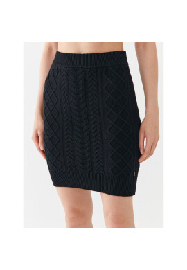 Guess Мини пола W3YD68 Z37L1 Черен Slim Fit - Pepit.bg