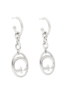 Guess Обици JUBE01 038JW RH Сребрист - Pepit.bg