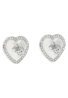 Guess Обици JUBE01 073JW Сребрист - Pepit.bg