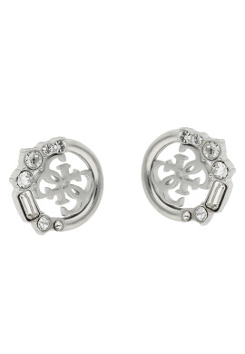 Guess Обици JUBE01 114JW Сребрист - Pepit.bg