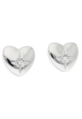 Guess Обици JUBE01 445JW Сребрист - Pepit.bg