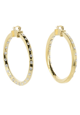 Guess Обици JUBE01 486JW Златист - Pepit.bg