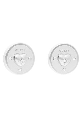 Guess Обици JUBE01 446JW Сребрист - Pepit.bg