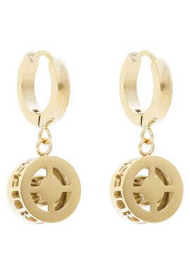 Guess Обици JUBE01 463JW Златист - Pepit.bg