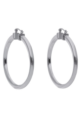 Guess Обици JUBE01 484JW Сребрист - Pepit.bg