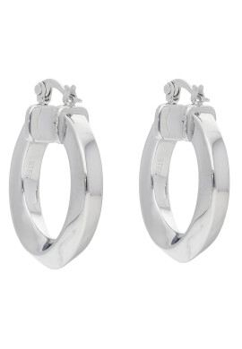 Guess Обици JUBE01 485JW Сребрист - Pepit.bg