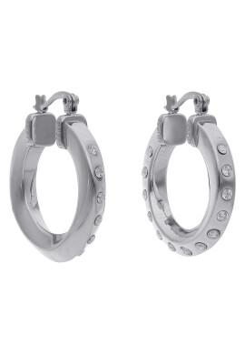 Guess Обици JUBE01 487JW Сребрист - Pepit.bg