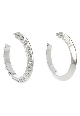 Guess Обици JUBE01 489JW Сребрист - Pepit.bg