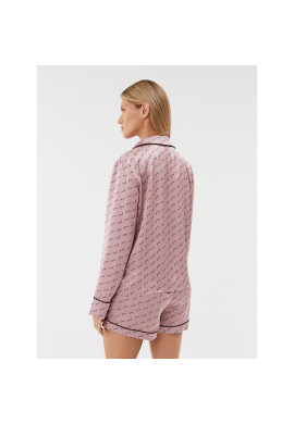 Guess Пижама O3BX07 WFTE2 Розов Regular Fit - Pepit.bg