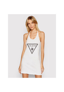 Guess Плажна рокля E02I02 JA911 Бял Regular Fit - Pepit.bg
