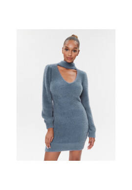 Guess Плетена рокля W3BK0Z Z3BS0 Син Regular Fit - Pepit.bg
