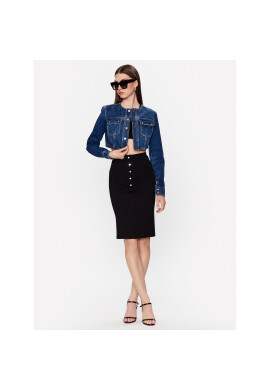 Guess Пола тип молив W3YD76 K8RT2 Черен Slim Fit - Pepit.bg