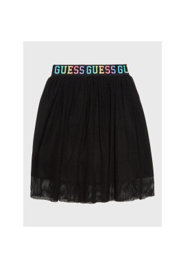 Guess Пола тип трапец J3RD10 KACZ0 Черен Regular Fit - Pepit.bg