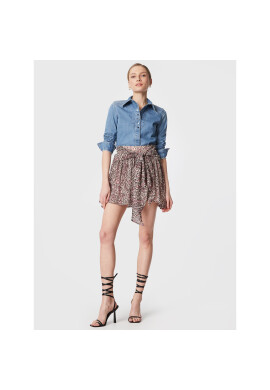 Guess Пола тип трапец W3RD46 WDW52 Бежов Regular Fit - Pepit.bg