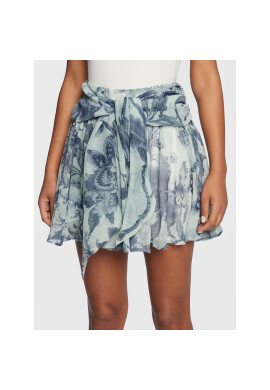 Guess Пола тип трапец W3RD46 WDW52 Зелен Regular Fit - Pepit.bg