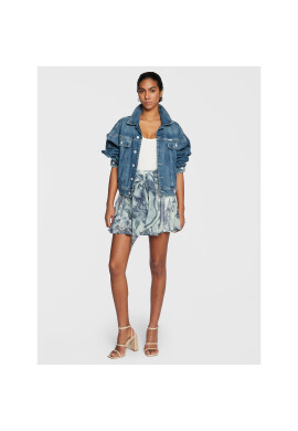 Guess Пола тип трапец W3RD46 WDW52 Зелен Regular Fit - Pepit.bg