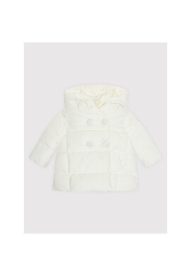 Guess Пухено яке A1BL0 1WE900 Бял Regular Fit - Pepit.bg