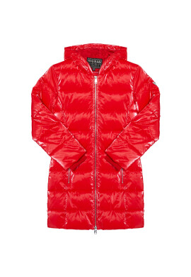 Guess Пухено яке J0BL11 WDCN0 Червен Regular Fit - Pepit.bg