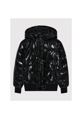 Guess Пухено яке J1BL00 KAVU0 Черен Regular Fit - Pepit.bg
