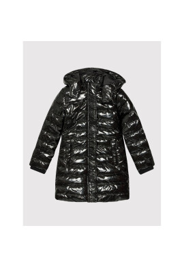 Guess Пухено яке J1BL01 KAVU0 Черен Regular Fit - Pepit.bg