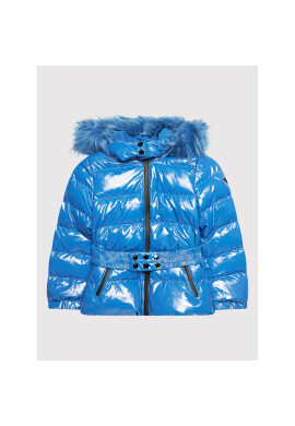 Guess Пухено яке J1BL02 WE920 Син Regular Fit - Pepit.bg