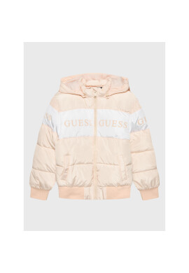 Guess Пухено яке J2BL01 WB240 Бежов Regular Fit - Pepit.bg