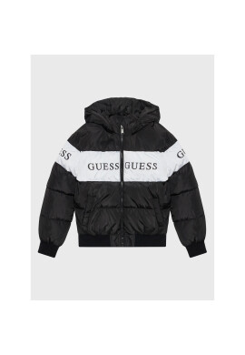 Guess Пухено яке J2BL01 WB240 Черен Regular Fit - Pepit.bg