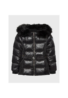 Guess Пухено яке J2BL02 WB080 Черен Regular Fit - Pepit.bg