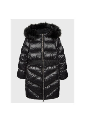 Guess Пухено яке J2BL03 WB080 Черен Regular Fit - Pepit.bg