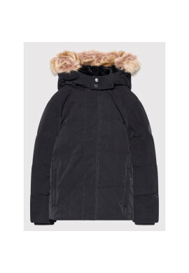 Guess Пухено яке L1BL01 WE6O0 Черен Regular Fit - Pepit.bg