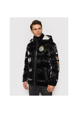 Guess Пухено яке M1BL10 WCXP0 Черен Regular Fit - Pepit.bg