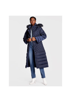 Guess Пухено яке Marlene W2BL64 WEX52 Тъмносин Regular Fit - Pepit.bg