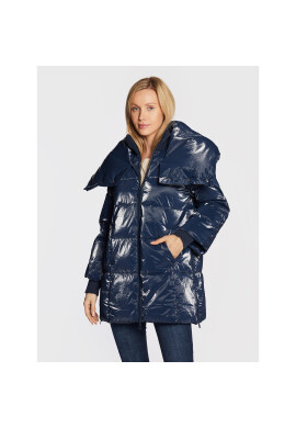Guess Пухено яке Mathilde W2BL48 WF050 Тъмносин Regular Fit - Pepit.bg